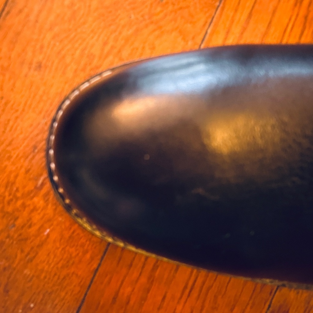 Men's Nun Bush Black Leather Shoes size 13 EUC - Picture 4 of 11